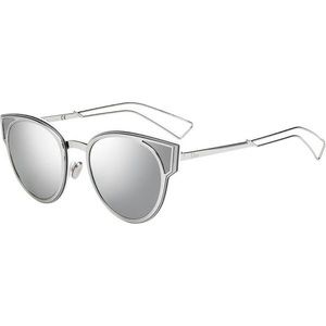 Christian Dior Sculpt Mirrored Silver Sunglasses